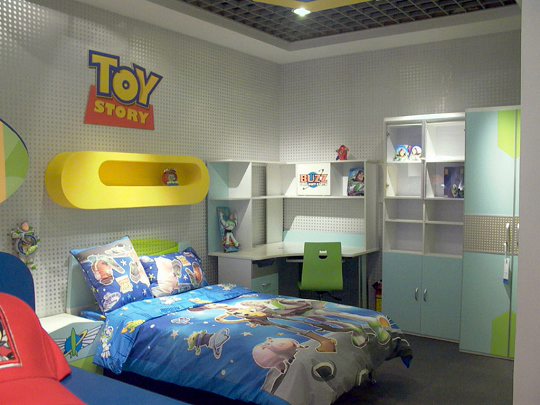 แบบห้องนอนเด็ก Toy story