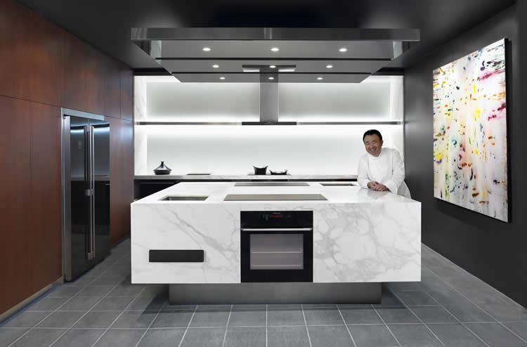 Innovative minimalist design kitchen island