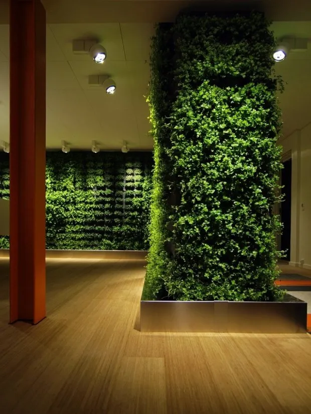 แบบสวนติดผนังเปลี่ยนกำแพงบ้านให้น่าอยู่