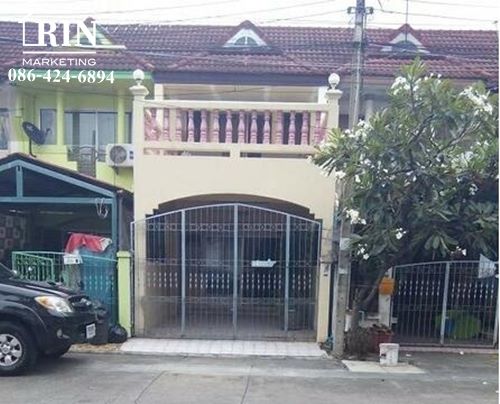 L678A ขายทาวน์เฮาส์ หมู่บ้านพูนสินธานี 1 เคหะร่มเกล้า 64  ใกล้สนามบินสุวรรณภูมิMo อสังหาริมทรัพย์,ทาวน์เฮาส์